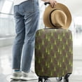 thumbnail image 2 of Green Bigfoot and Tree Pattern Luggage Cover Fashion Suitcase Cover Baggage Covers Fit 25-28 Inch Luggage (Go Travel), 2 of 5