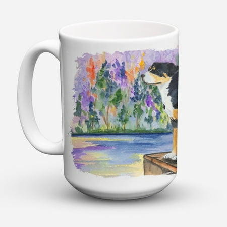 

Carolines Treasures SS8160CM15 Greater Swiss Mountain Dog Coffee Mug 15 oz 15 ounce multicolor