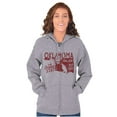 thumbnail image 3 of Popeye Oklahoma OK Local State Pride Zip Up Hoodie Men's Women's Brisco Brands S, 3 of 6