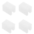 thumbnail image 4 of 4 protectores de esquinas de silicona transparente para armarios y cajones a prueba de bebés, protectores de seguridad en forma de L y F, protectores de borde transparentes para seguridad infantil, 4 of 8