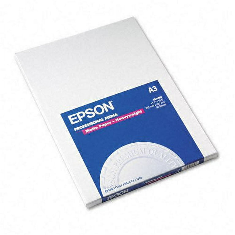 Epson S041260 Presentation Paper A3 - 11.70 x 16.50 - 50 / Pack - White 