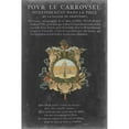 thumbnail image 3 of Vision Studio 13x18 Black Modern Framed Museum Art Print Titled - Vintage Bookplate IV, 3 of 5