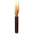 thumbnail image 1 of Brown Decorative Contemporary Mango Wood Ribbed Design Cylinder Shaped Floor Vase, 36 Inch, 1 of 5