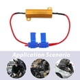 thumbnail image 3 of GOOHOCHY 1Set 2.0In X 0.9In X 0.6In Car Resistors Led Light Resistor High Precision For Automotive Users, 3 of 8