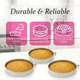 thumbnail image 5 of WalterDrake Set of 2 Easy Release Cake Pans, Made of Aluminum, 8” Dia., 5 of 7