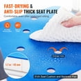 thumbnail image 2 of KFFKFF Rotating Bath Seat, 360° Swivel, with Adjustable and Movable Arms, Secure for Showers/Tubs, Anti-Slip, Supports up to 400lbs, Ideal for Seniors, Disabled, or Post-Injury, 2 of 9