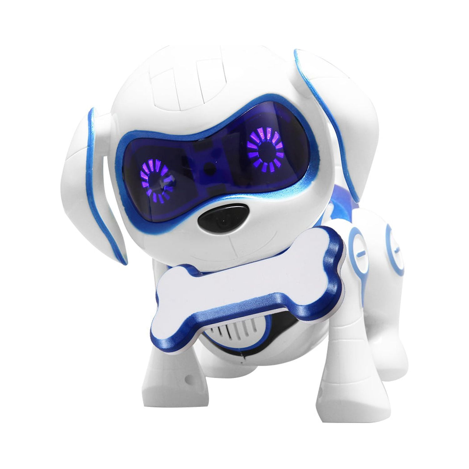 Robot Dog Electronic Pet Toys Wireless Puppy Walk Talking Remote Toy for Kids Blue