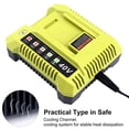 thumbnail image 4 of Cargador Kekepowtobat OP401 compatible con batería Ryobi de 40 V, 4 of 9