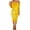 Yellow, variant on Off-Shoulder Dress for Women, Long Sleeve Bodycon with Floral Print, Stretchy Fit for Date Night and Casual Wear
