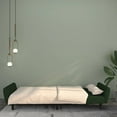 thumbnail image 3 of vidaXL 2-Seater Sofa Bed Dark Green Velvet, 3 of 9