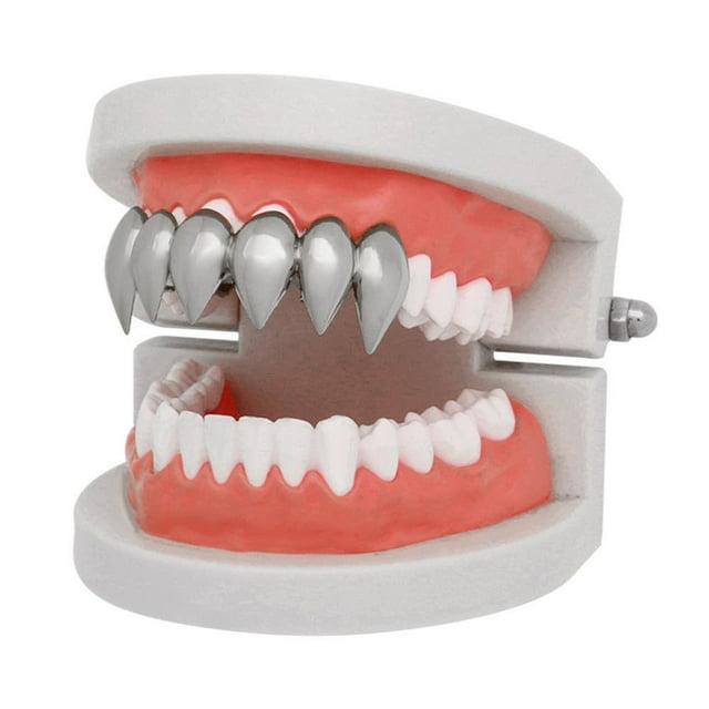 EGNMCR 1Pcs Hip Hop Teeth Grils pour Dents Buccales Mode Grils Amovibles Hip Hop Teeth