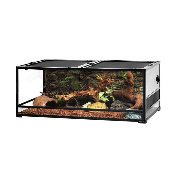 90 gallon Extra Wide Reptile Terrarium