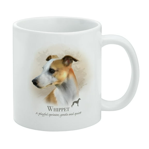 Whippet Dog Breed White Mug