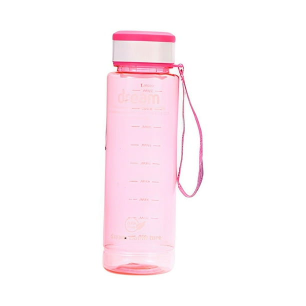 Botella de Agua Bearachild Puerto de Bebida Directa Plástico Rosa