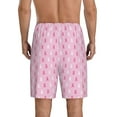 thumbnail image 6 of KLL Breast Cancer Awareness5 for Men's 1-Pack Shorts,Sleep Pajama Shorts for Men Soft Pj Shorts Men's Pajama Bottoms Sleepwear -4X-Large, 6 of 7