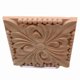 thumbnail image 4 of Apliques de madera natural Cuadros de tallado de flores cuadrados Molduras de madera decorativas for gabinete Muebles de puerta Decoración artesanía, 4 of 7