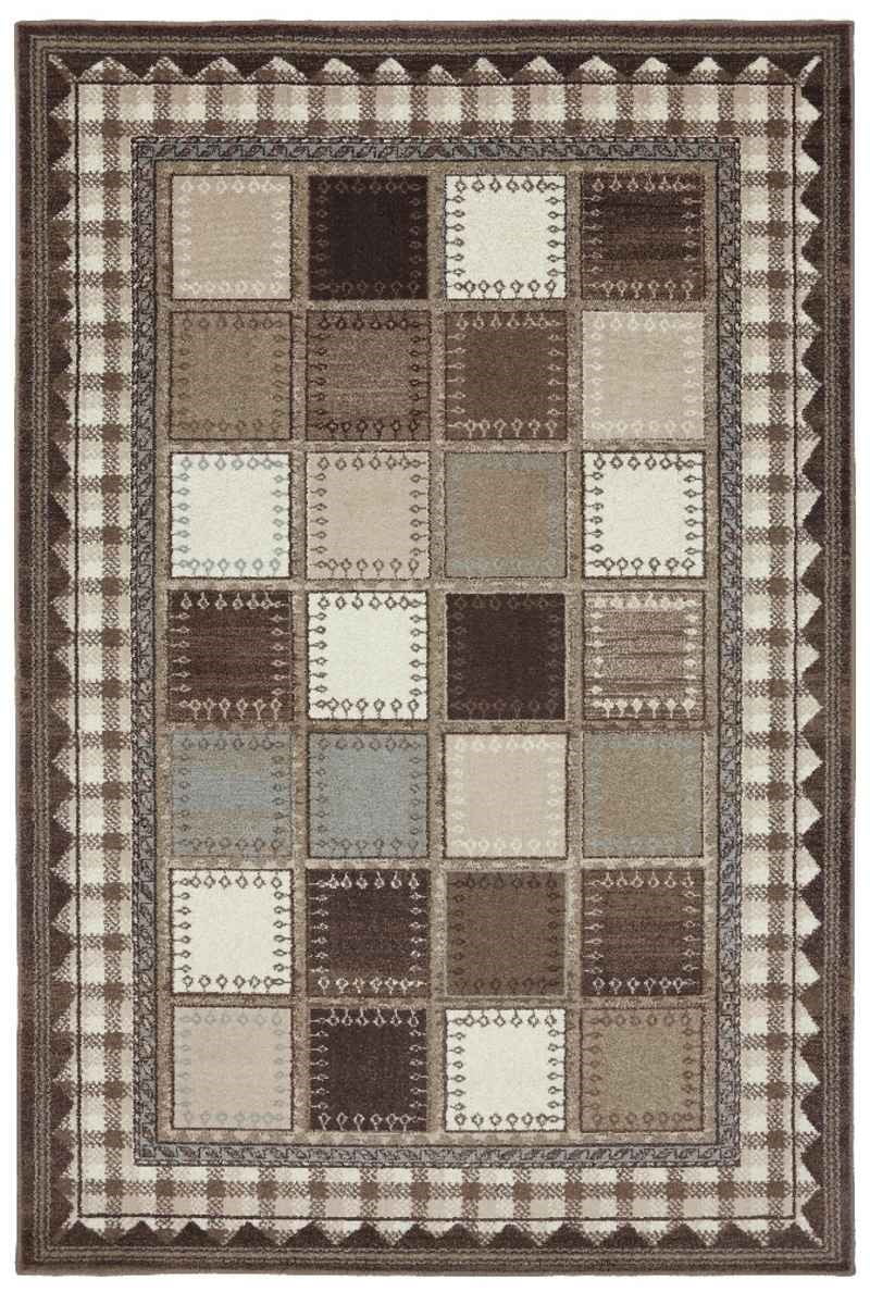 American Rug Craftsmen Woolrich Brown Box 9 6 X 12 11