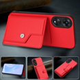 thumbnail image 2 of FOXDOCK Case for OPPO A79 5G RFID-Blocking Card Holder - Stylish Button Closure Design, 2 of 4