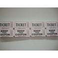 thumbnail image 5 of Raffle Tickets Red White Blue 50/50 Keep This Coupon Patriotic 100 of each, 5 of 5