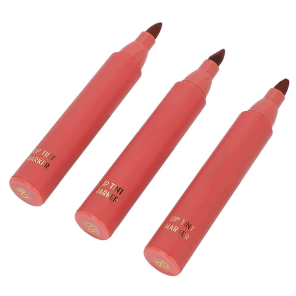 Marcador de Delineador de Labios ANGGREK Hidratante 3 Piezas