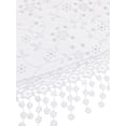thumbnail image 4 of INSPIRE CHIC Chal de Encaje Mantilla de Tul, Cubierta Triangular para la Cabeza, Velo de Iglesia para Misa, Damas de Honor 51.2"x15.7" Blanco, 4 of 5