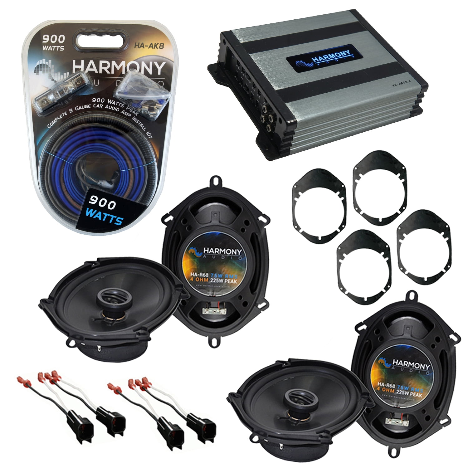 Compatible with Mercury Sable 2000-2007 OEM Speaker Replacement Harmony
