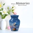thumbnail image 4 of Gramophone Keepsake Memorial Urns For Adult Male - Blue Cremation Urn For Ashes For Women - Miniature Decorative Urn For Mom - Mini Urns For Human Ashes For Memorial Gift - 3 Inch, 4 of 7