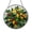 Acrylic 3.5 Inch, variant on Christmas Holly Berry Stained Glass Suncatcher, Winter Window Hanging Decor, Festive Glass Style Art Accent for Seasonal Interior