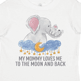 thumbnail image 4 of Inktastic My Mommy Loves Me to the Moon and Back Boys or Girls Toddler T-Shirt, 4 of 5