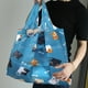 thumbnail image 5 of Xihbxyly Bolsa de Compras Reutilizable, Plegable, Impermeable, de Nailon Resistente, con Diseño Multicolor, Ideal para Compras de Comestibles, Ideal Como Regalo, Lavable a Máquina., 5 of 7