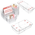 thumbnail image 1 of Organizador de cajones Hiitytin, extensible, transparente, 15 unidades, 1 of 8