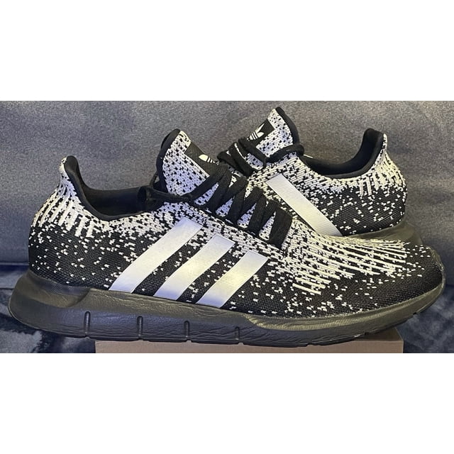 Ad-id-as Originals Swift Run Black White Running Sneakers Trainers Men Sz 13
