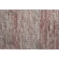 thumbnail image 2 of Addison Rugs Mayfield Washable Transitional Horizontal Bars Burgundy Rectangle Rug, 1'8" x 2'6", 2 of 5