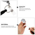 thumbnail image 2 of 1Pc ID Badge Holder Pretty Cards Clip Practical Cards Holder Buckle Key Holder, 2 of 8