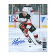 thumbnail image 1 of Jesper Bratt Signed New Jersey Devils Puck Rush 8x10 Photo, 1 of 2