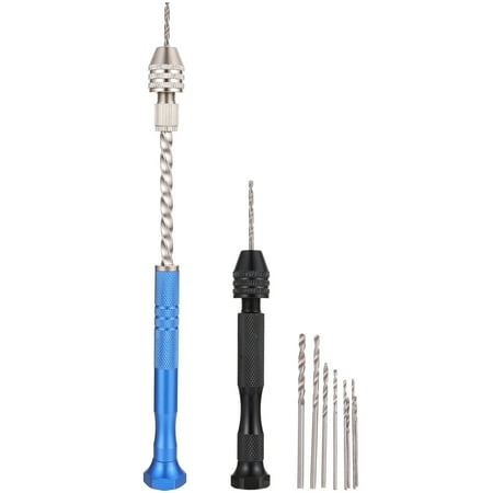 

YARNOW 1 Set Hand Drills Jewelry Drills Hand Twisted Drill Bits Steel Hand Resin Drills