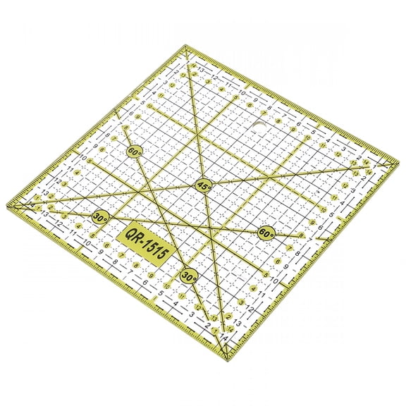 CCOCC Square Tool Ruler Sewing for Fabric Quilt Patchwork Grid Line Precise Sewing Rulers for Fabric