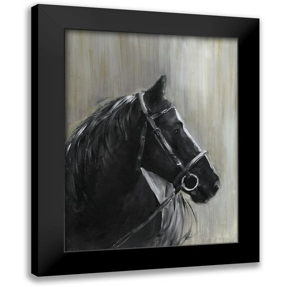 Swatland, Sally 12x14 Black Modern Framed Museum Art Print Titled - Midnight Thunder