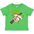 thumbnail image 3 of Inktastic My Grandma Loves Me Sloth Boys or Girls Toddler T-Shirt, 3 of 5