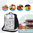 thumbnail image 4 of Lsque Country Farm Scene Lunch Bag Lunch Box for Women Men Reusable Insulated Lunch Tote Bag,Leakproof Thermal Cooler Sack Food Handbags Case High Capacity, 4 of 9
