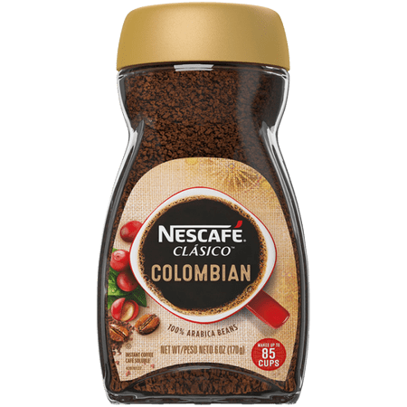Nescafe Classico Colombia Medium Roast Instant Coffee, 6 oz