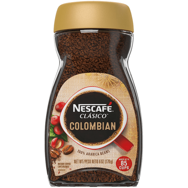 Nescafe Clasico Origin Colombia Coffee Jar, 6 oz