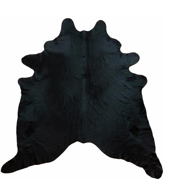 Black Dyed Brazilian Cowhide Rug Large Walmart Canada