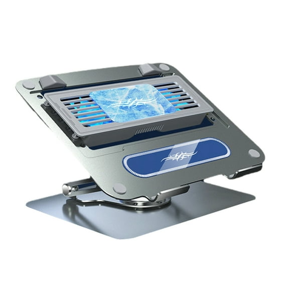 Silents Laptop Cooling Device with 2 Support Rod and Hollow Structure for Gamers