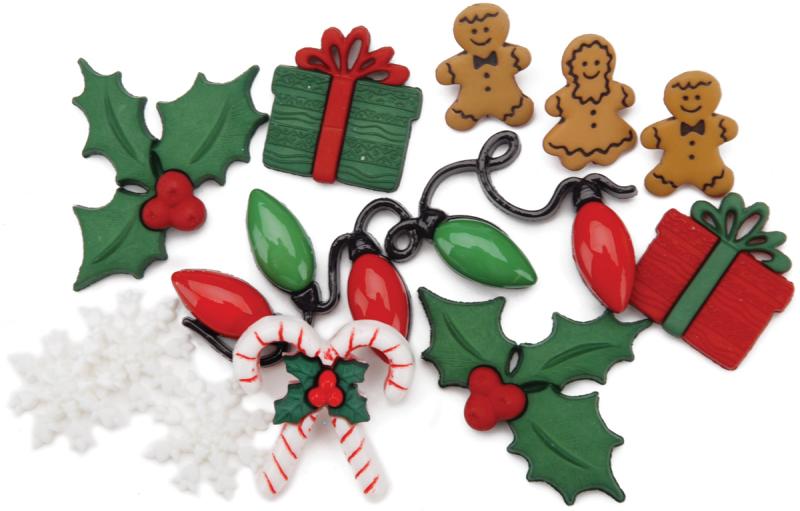 Jesse James 7332983 Dress It Up Holiday Embellishmentschristmas