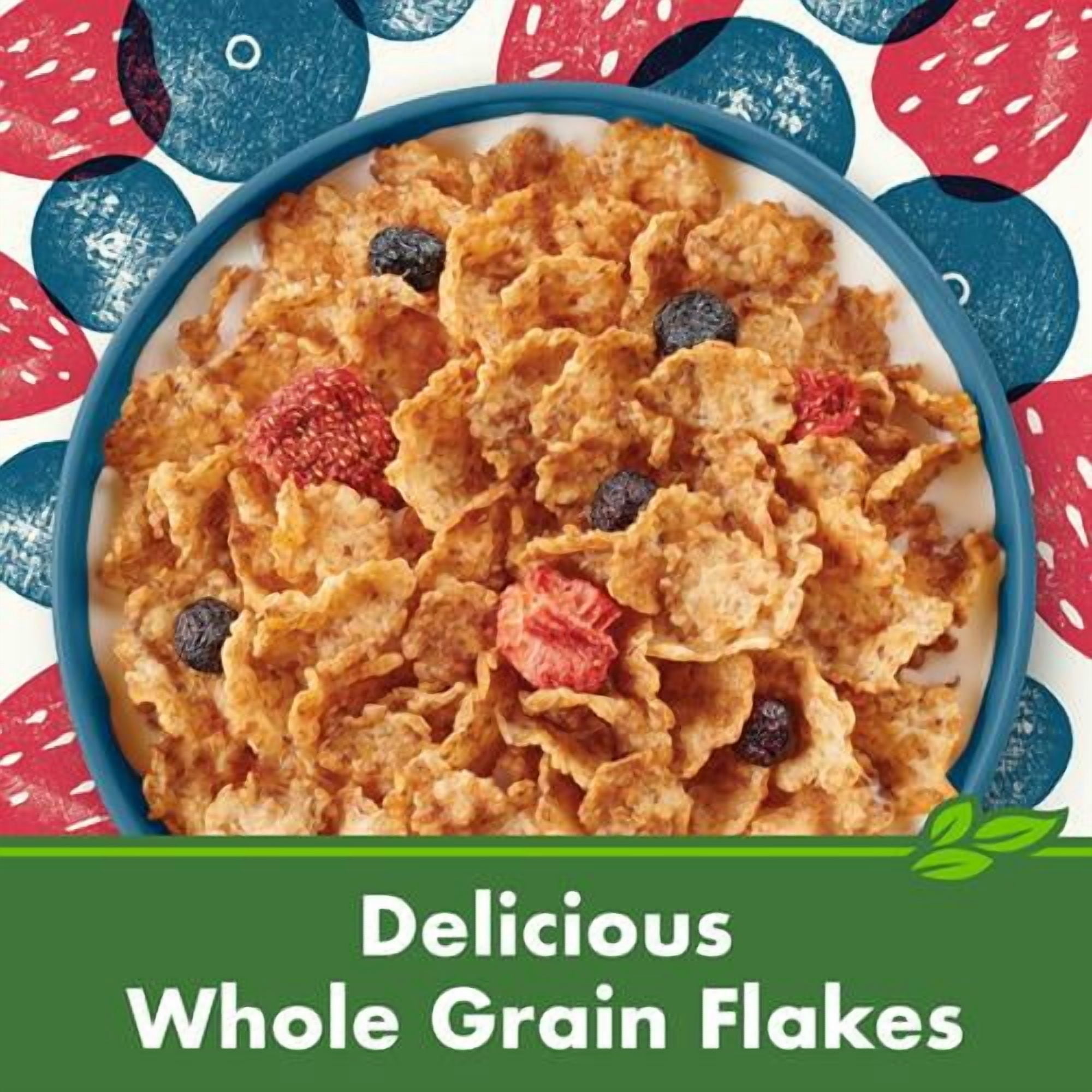 Cascadian Farm Organic Mixed Berry Cereal, No Added Sugar, 12.5 Oz - Pack of 2