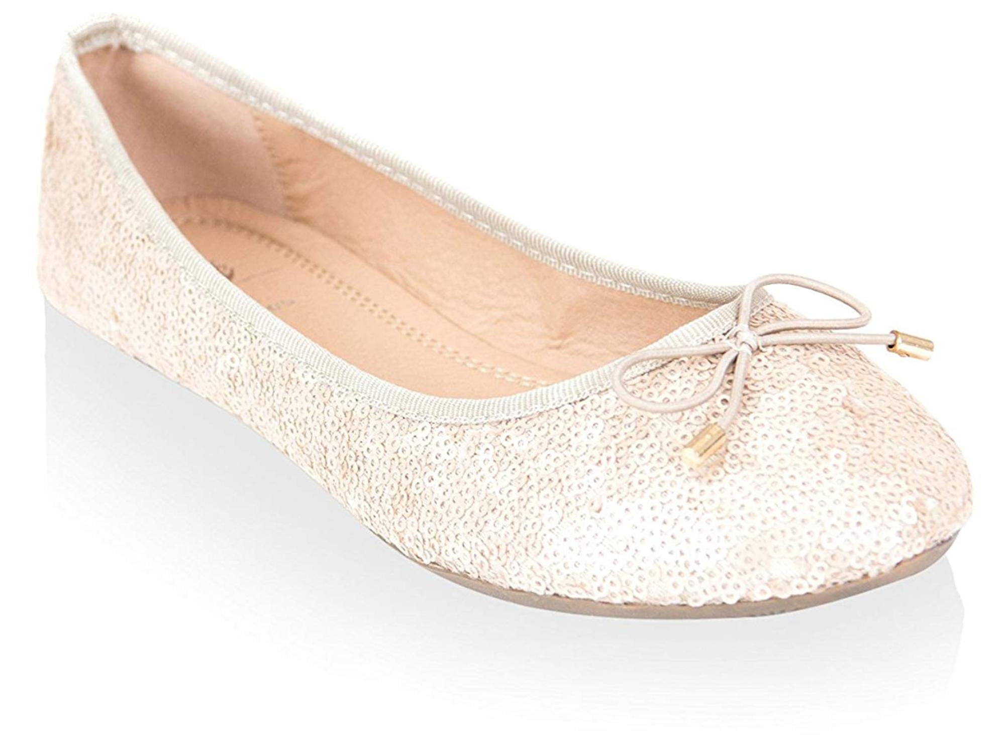 Gc Shoes Womens Philomenia Closed Toe Slide Flats