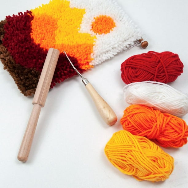 Loups loquet crochet artisanat Kit travail bricolage crochet fil Kits tapis  broderie broderie tapis ensemble pour la décoration de la maison adultes 