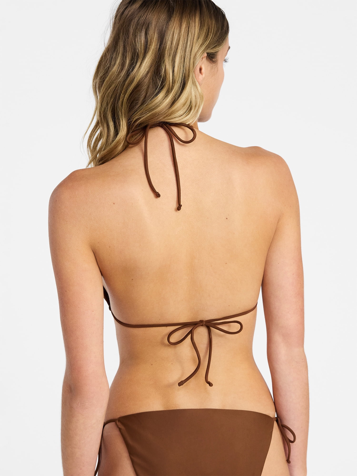 No Boundaries Triangle Bikini Top, Women’s XXS-XXL
