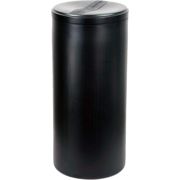 AFWFilters 18"x40" Black Round Brine Tank with Float and Air Check for Water Softener Systems